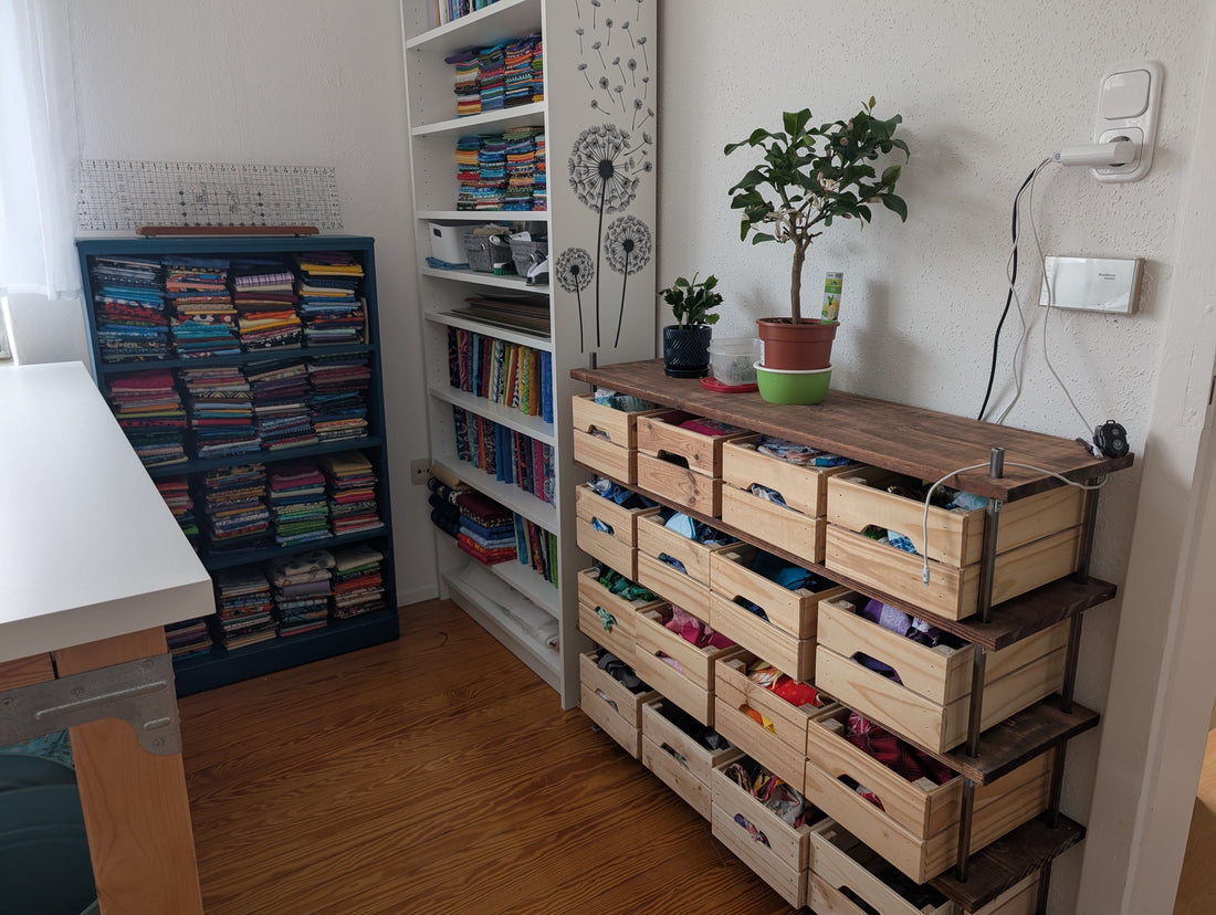 Sew Organized: How I Store My Fabric