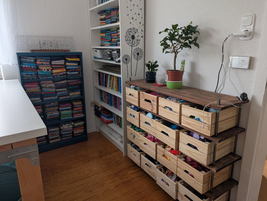Sew Organized: How I Store My Fabric