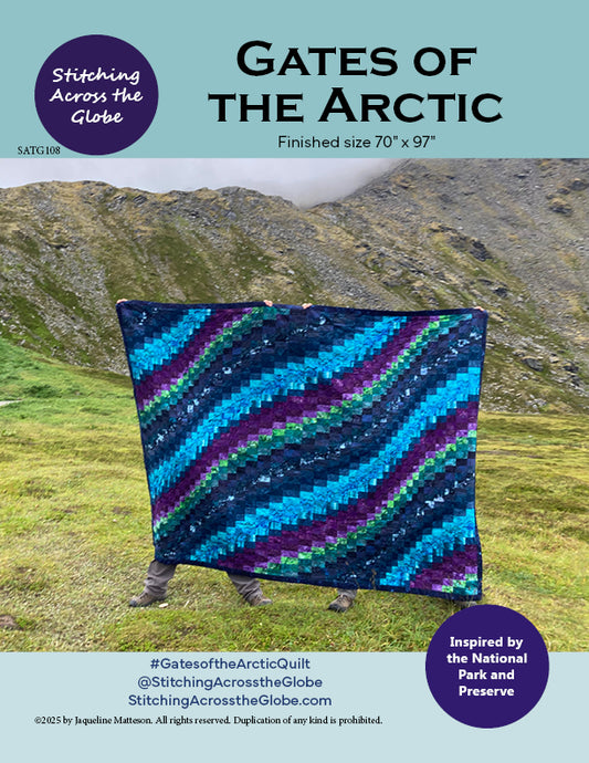 Gates of the Arctic Quilt Pattern - PDF
