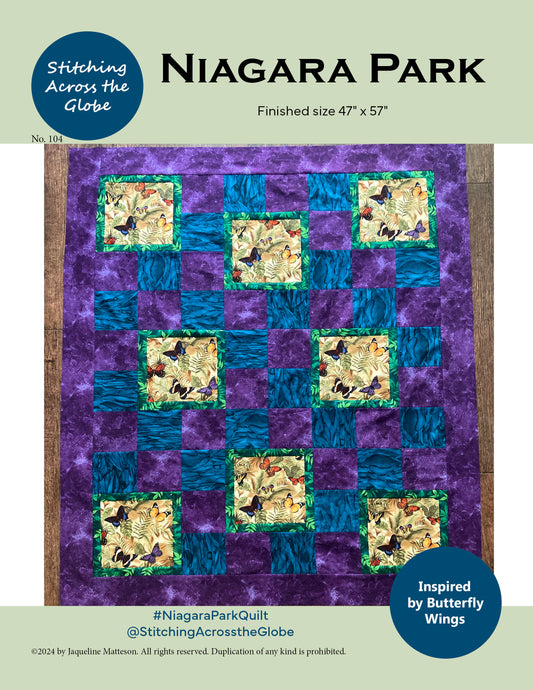 Niagara Park Quilt Pattern - PDF