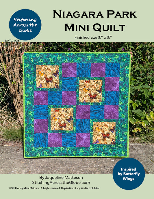 Niagara Park Quilt Pattern Bundle - PDF